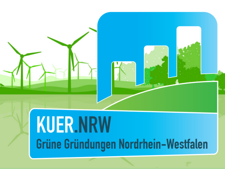 Das Bild zeigt das Logo von KUER.NRW