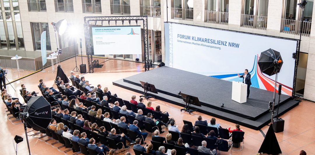 Bühne Forum Klimaresilienz 2023