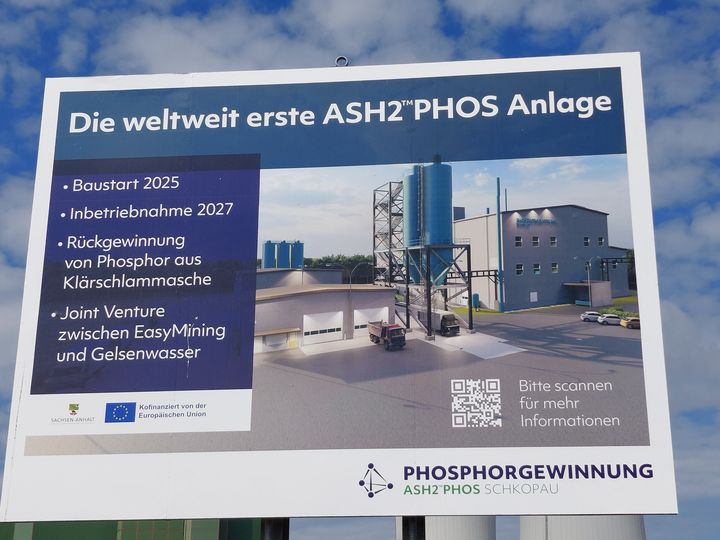 Gewinnung von Phosphor aus Klärschlammasche | GELSENWASSER AG