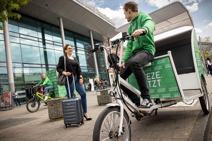 Leezen.Taxi - On-Demand Rikschataxi | Leezen Heroes